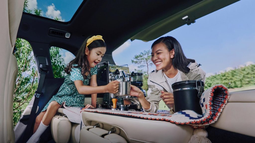 In-car power supply