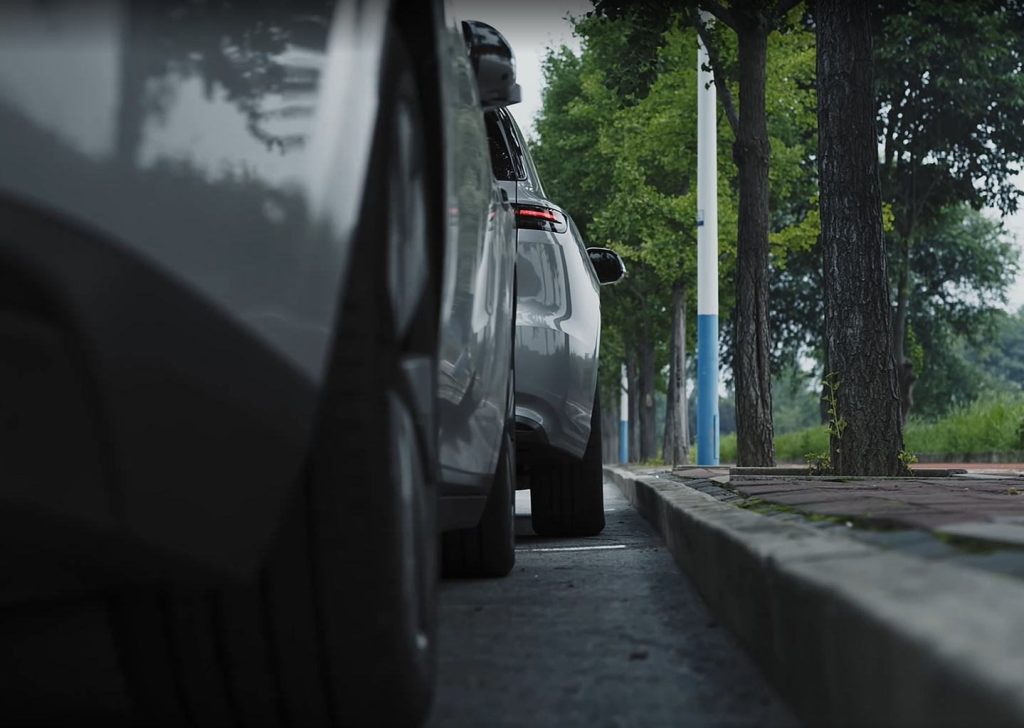 It parks for you